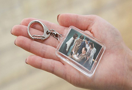 写真入りキーホルダー2個